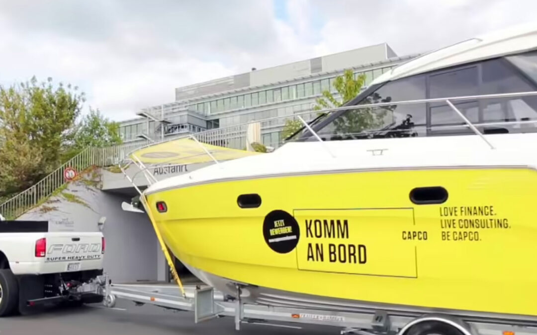 „Komm‘ an Bord!“ Eine Recruiting-Guerilla-Aktion schlägt hohe Wellen
