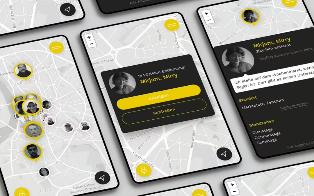 „Straßenzeitungen besser finden“ Der fiftyfifty StreetPaperFinder