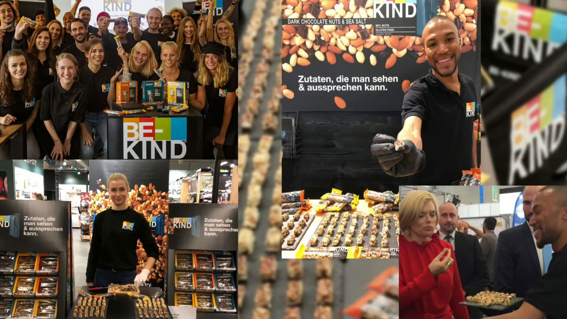 Mars_BE-KIND_Casebild Collage von der Mars "Be-Kind" Marketing Kampagne