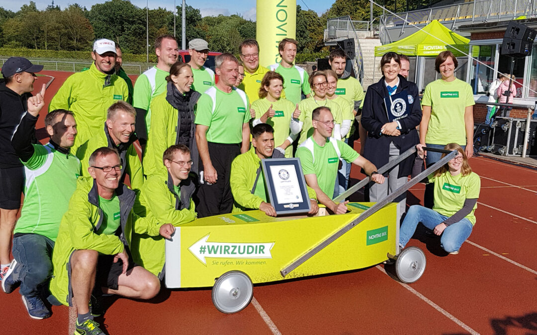Novitas BKK – mit mama Guinness Weltrekorde knacken