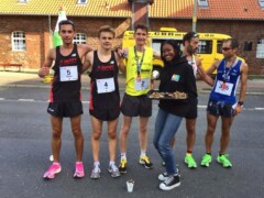 Sportnaher Touchpoint mit BE-KIND Sampling in aktivem Umfeld. BE-KIND Sampling bei Lauf- und Sportevent