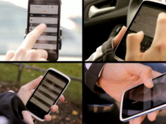 Smartphones ermöglichten mobile Dokumentation, Follow Up und Statuspflege direkt im Feld. Smartphones im Feld für mobile Dokumentation der Google SMB Besuchswellen